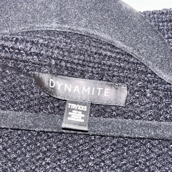 Dynamite Black Button-Up Cardigan - Picture 2 of 2
